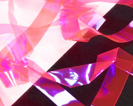 Fine FlashBack Strips, 3 mm, Fluo Pink UV-Pearl / 57